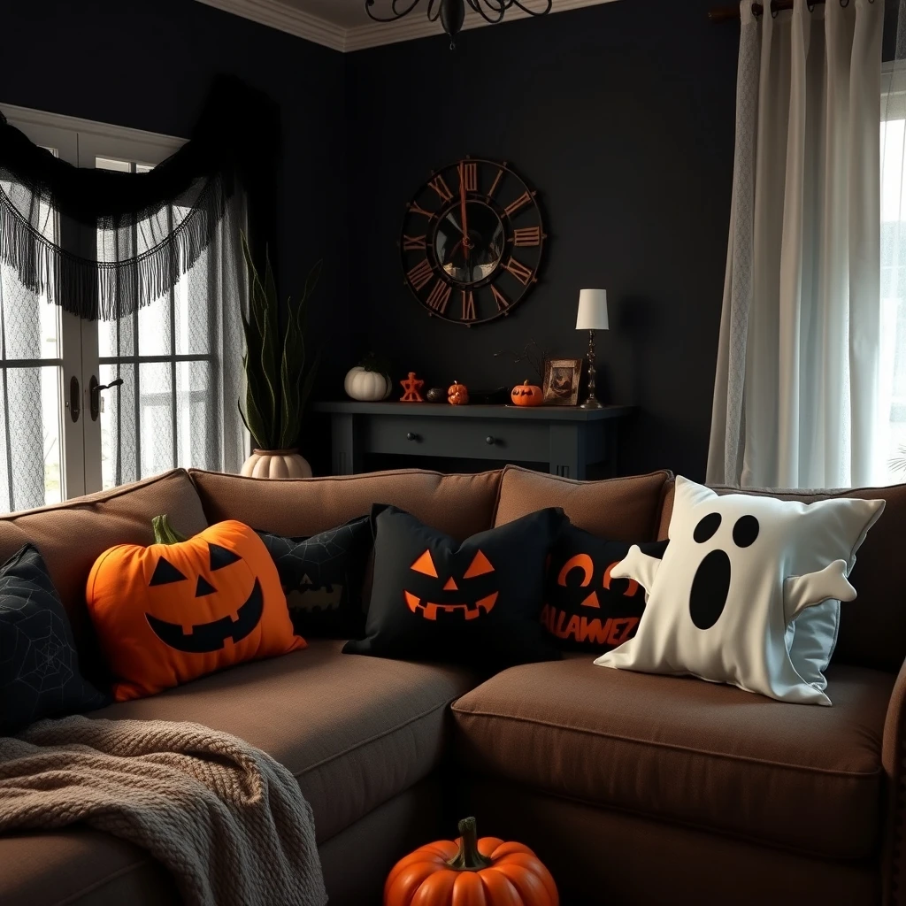 20 ไอเดีย DIY หมอนอิงต้อนรับเทศกาล Halloween เปลี่ยนโซฟาธรรมดาให้สยองขวัญอย่างมีสไตล์