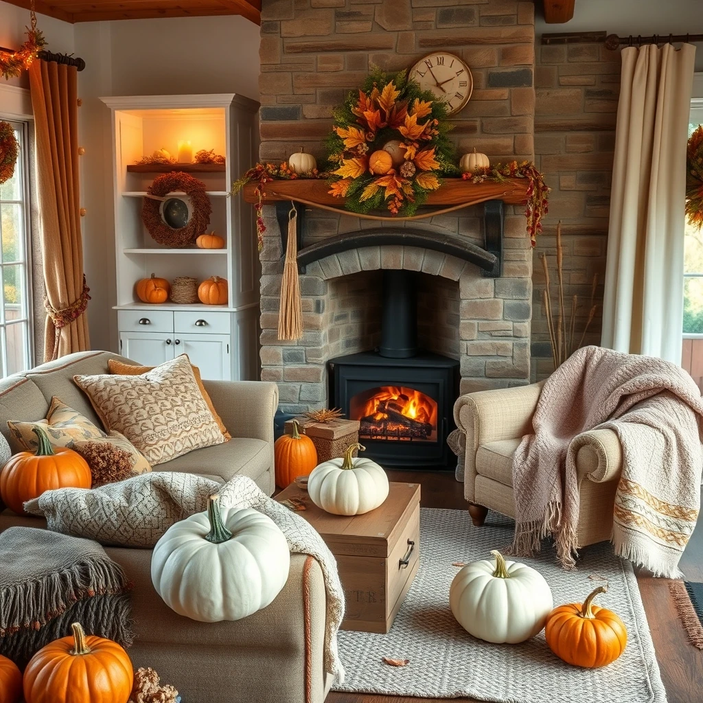 เปลี่ยนบ้านให้พร้อมรับหน้าหนาว สไตล์ Fall Home Reset